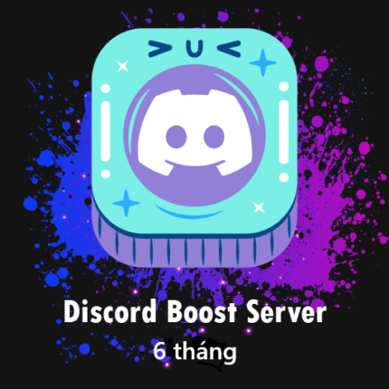 Discord Boost Server 6 Tháng